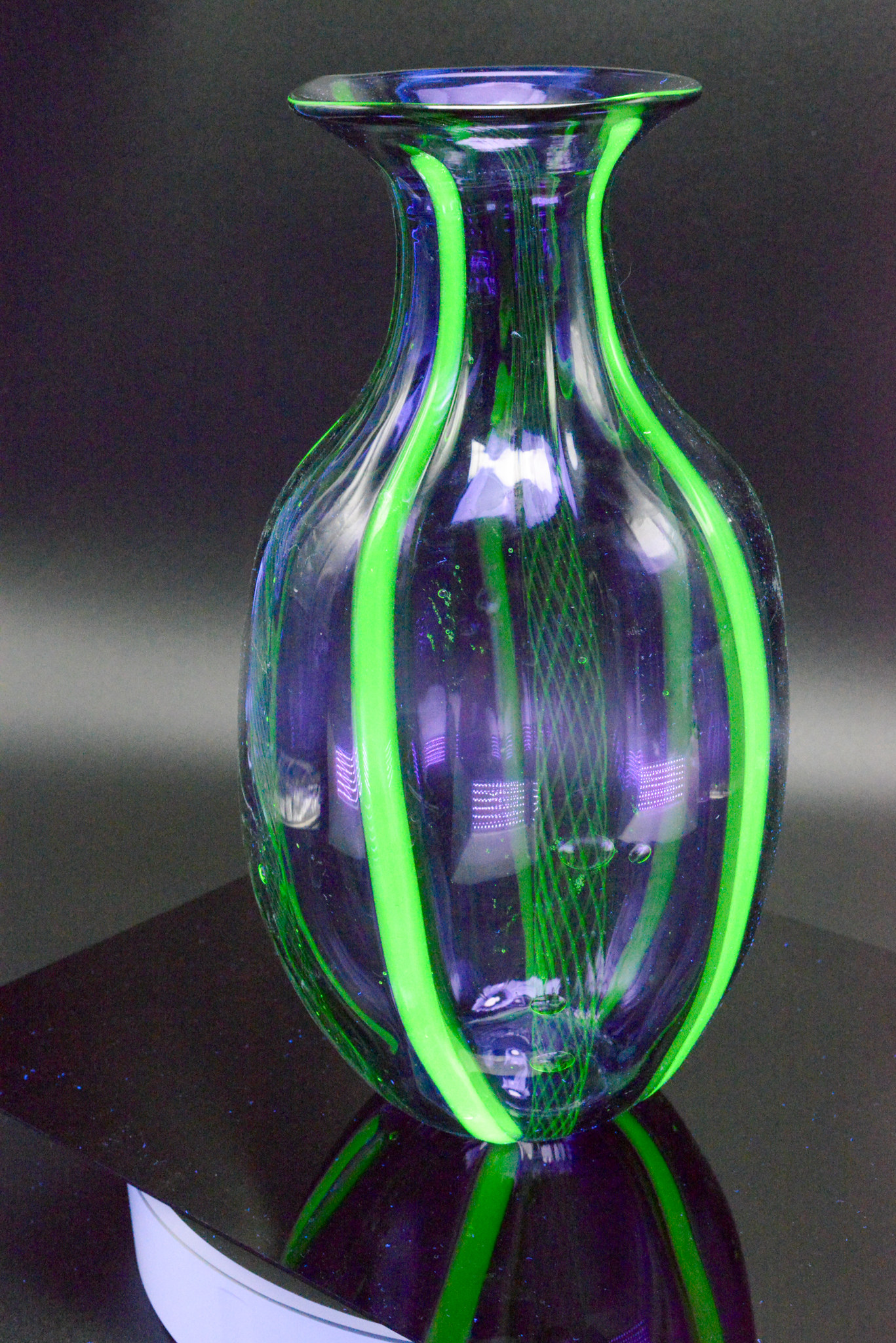 Vase in Purple and Uranium
